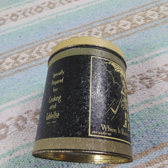 MORTON'S SALT VINTAGE TIN 1985 - Picture 2 of 13